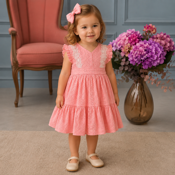 Vestido Colección Barroco Rosa