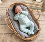 Muñeco Reborn Baby Oliver in Pijamas 20" Silicón Sólido 100%
