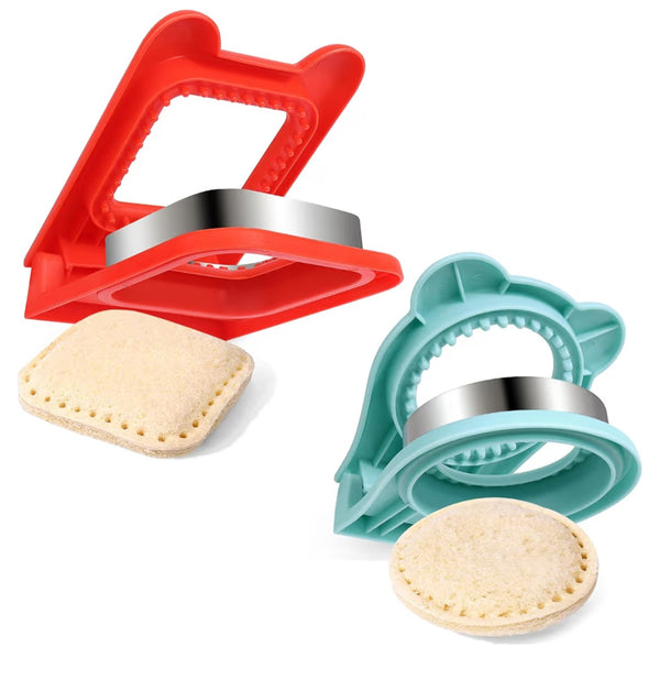 Set de 2 Cortadores con Sellador de Sandwich