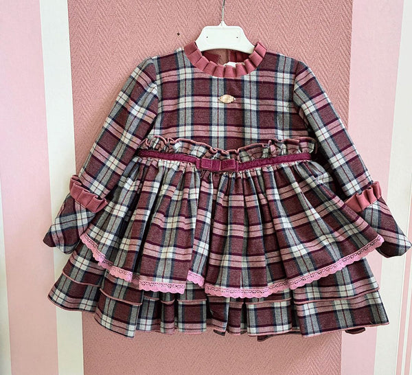 Vestido Invierno Rosa