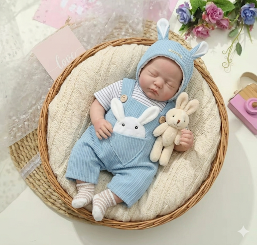 TOP OF LINE: Baby Damian 100% Silicón