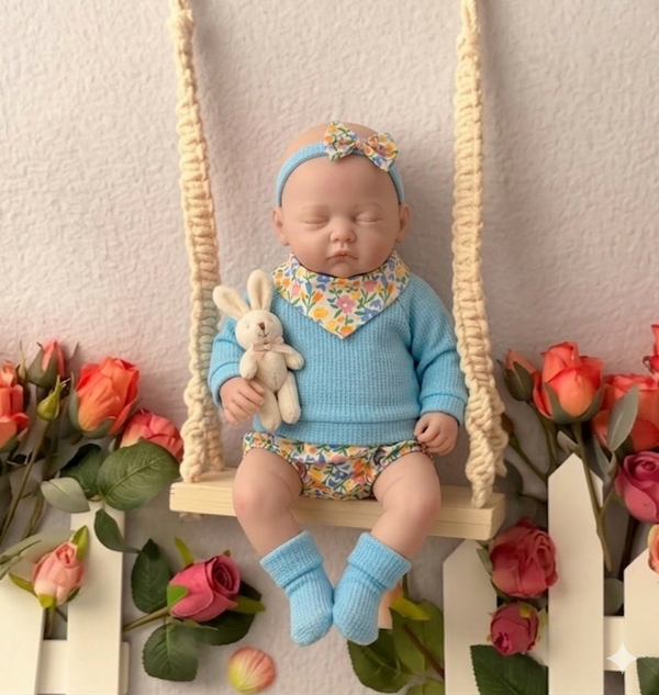 TOP OF LINE: Baby Romina 100% Silicón