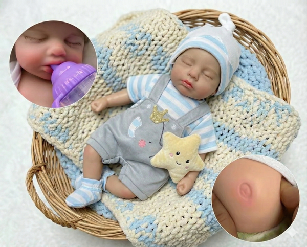 Twin Baby Emilio 100% silicón