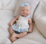 Mini Reborn Baby Victoria Viajera 8" Silicón Sólido 100%