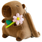 Backpack Capibara Pink Flower
