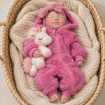 Muñeca Reborn Baby Elena 22" Silicón Sólido 100%