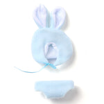 Blue Plush Bunny para Mini Viajeros 19 cm