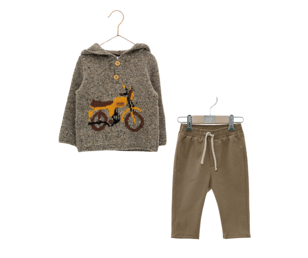 Set Suéter Hoodie Motorista