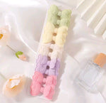 Baby Clip Mini Bows Lovely Rainbow