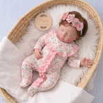 Muñeca Reborn Baby July 20" Silicón Sólido 100%