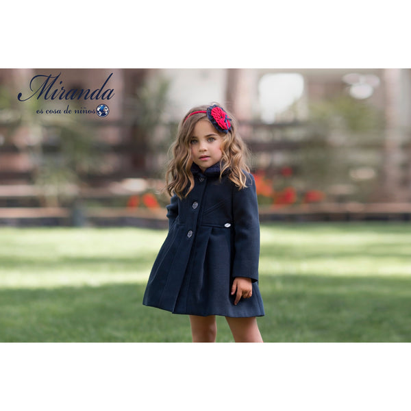 ROPA Abrigo Navy Christmas Bow