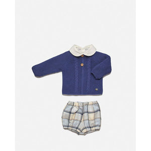 ROPA Conjunto Chqueta Niño Azul