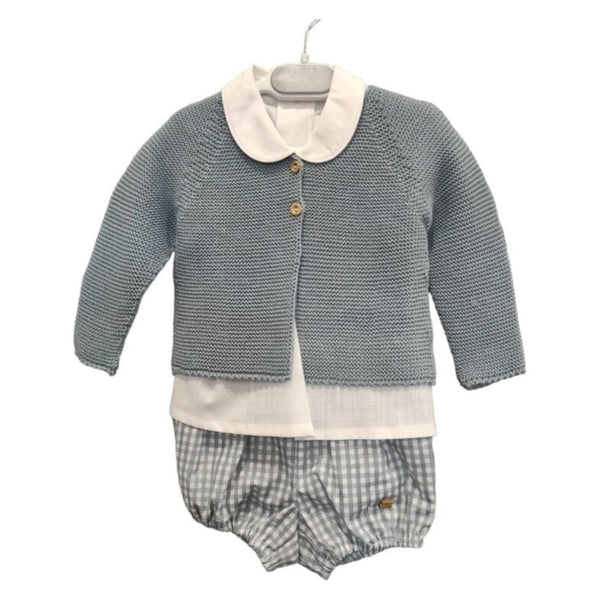 ROPA Conjunto Niño Blue Mist 3 Piezas