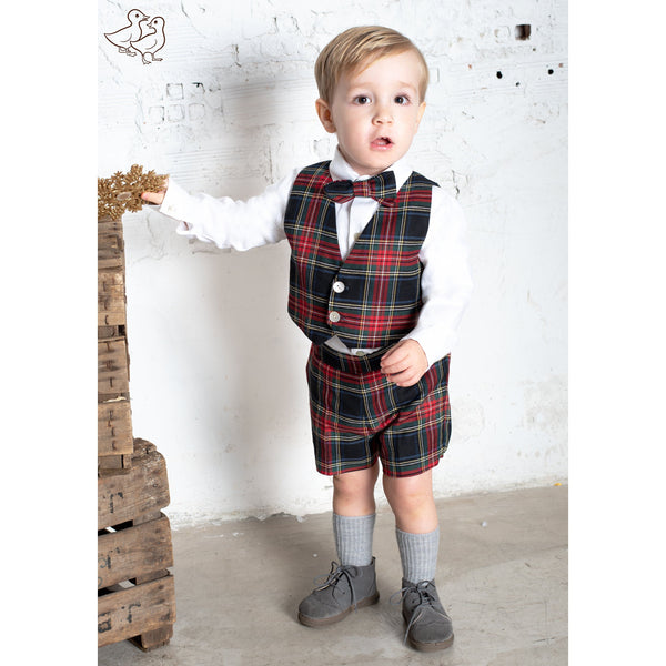 ROPA Conjunto Niño Chaleco Mistletoe