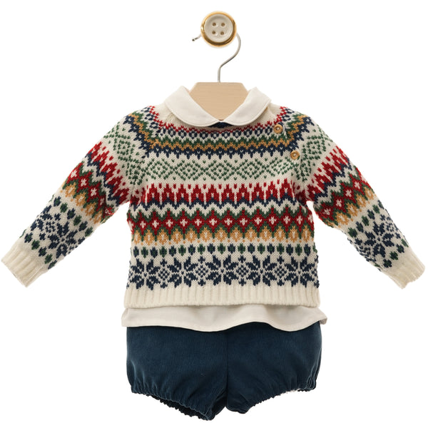 ROPA Conjunto Niño Winter Lines