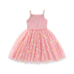 Flower Girl Dress Sunflower Pink