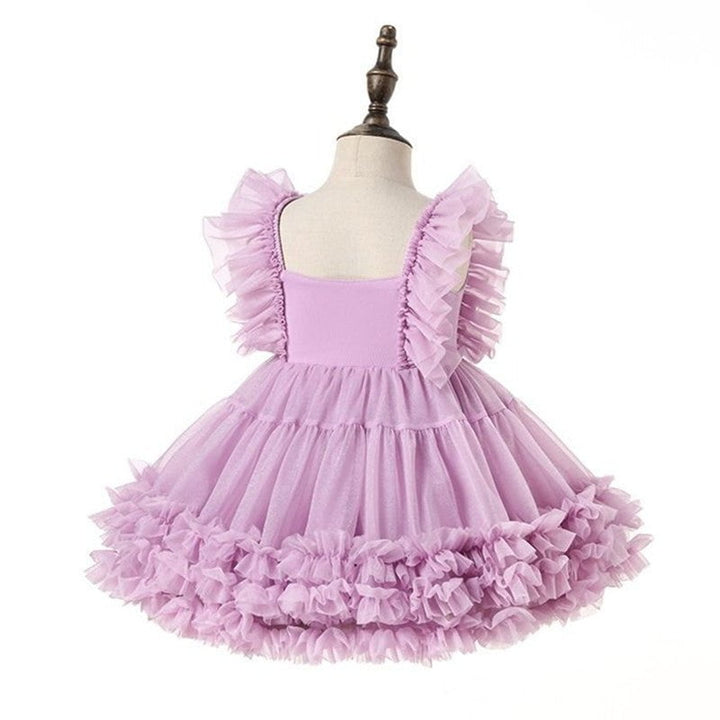 Ropa Flower Girl Tutu Dress Lavanda