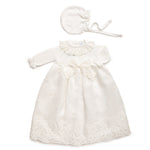 Ropón de Bautizo Detalles de Encaje