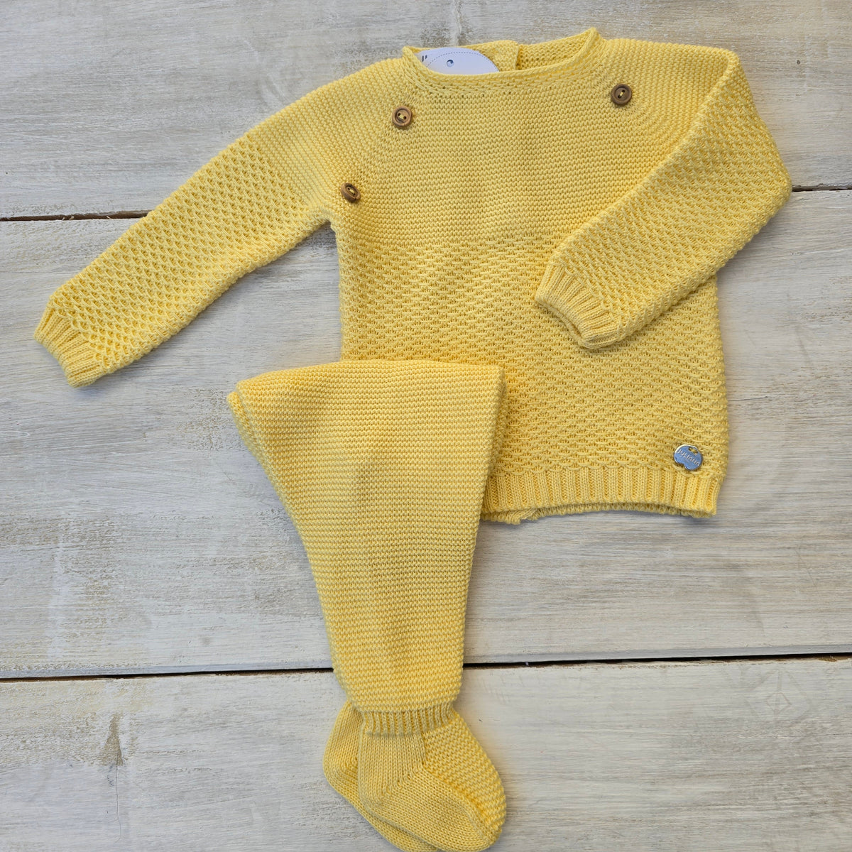 Set con Botones Amarillo – LadybugMX