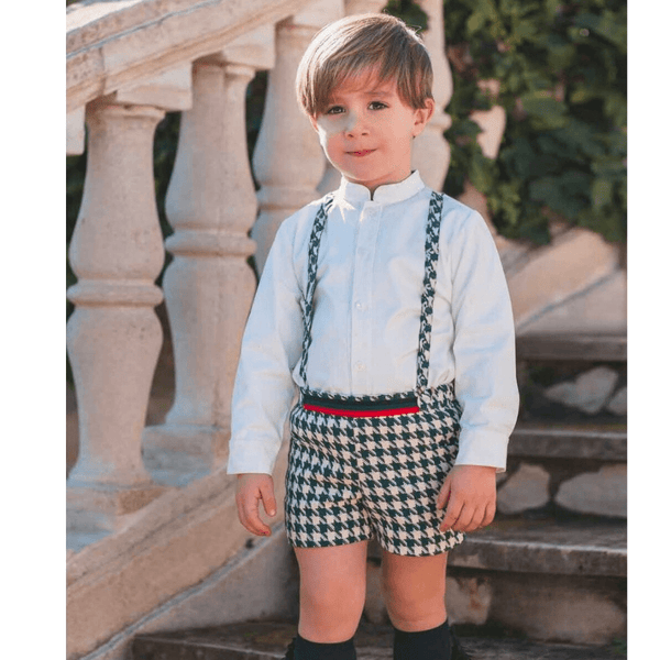 ROPA Set Niño Green Christmas Tirantes