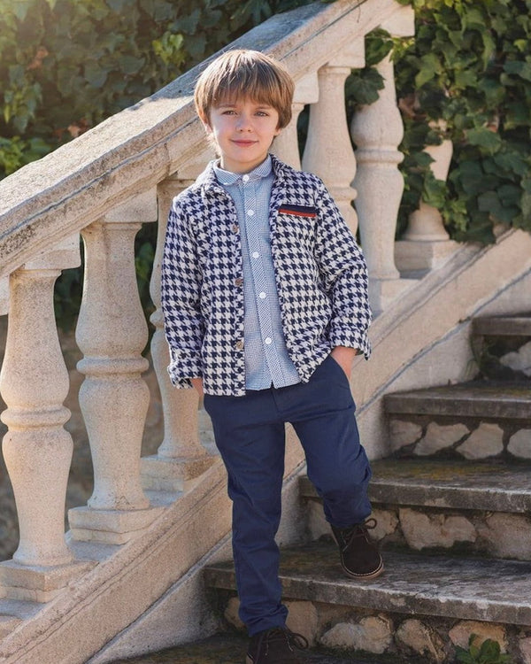 ROPA Set Niño Navy Christmas