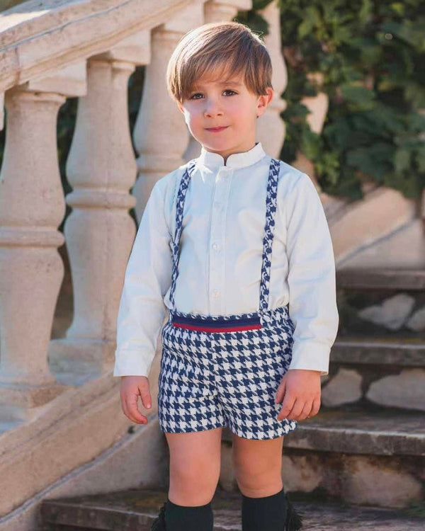 ROPA Set Niño Navy Christmas Tirantes