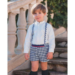 ROPA Set Niño Navy Christmas Tirantes