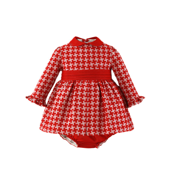 ROPA Vestido Bebe Red Swirls