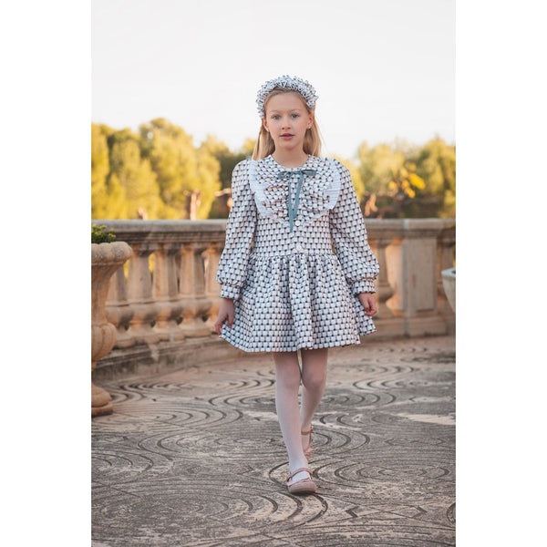 ROPA Vestido Colección Geometrico Blue