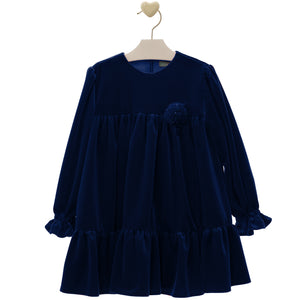 ROPA Vestido Familia Valentino Azul