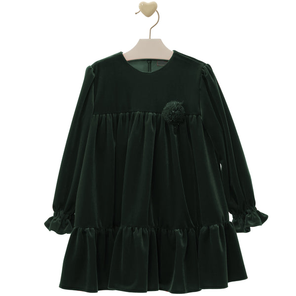 ROPA Vestido Familia Valentino Verde