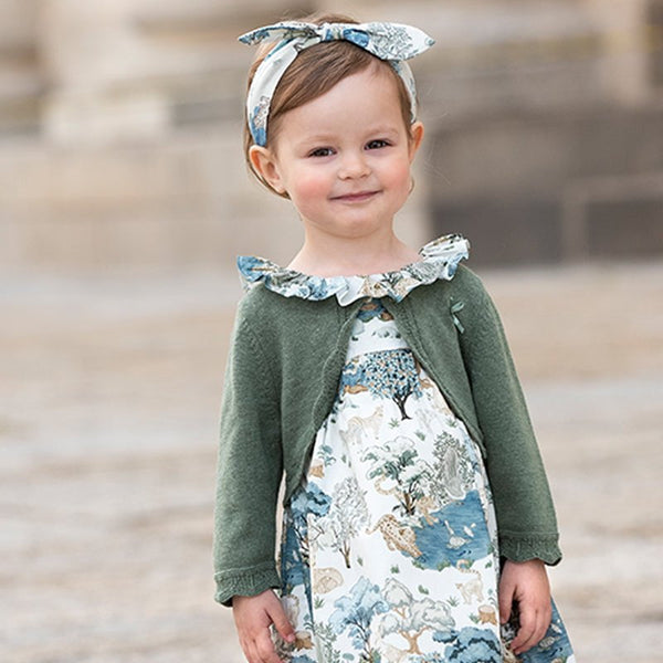 ROPA Vestido Green Print