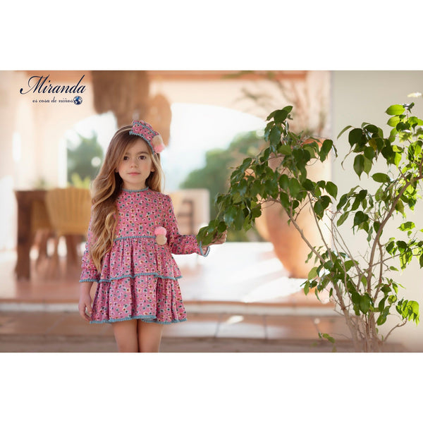 ROPA Vestido Infantil Bubble Gum Pink