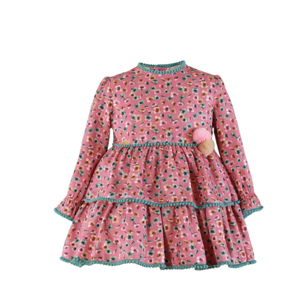 ROPA Vestido Infantil Rosa Chicle