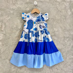 Vestido Niña Azul