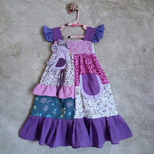 Ropa Vestido Niña Lilas