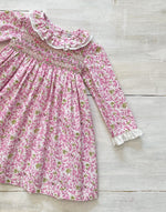 Vestido Punto Smock Alba