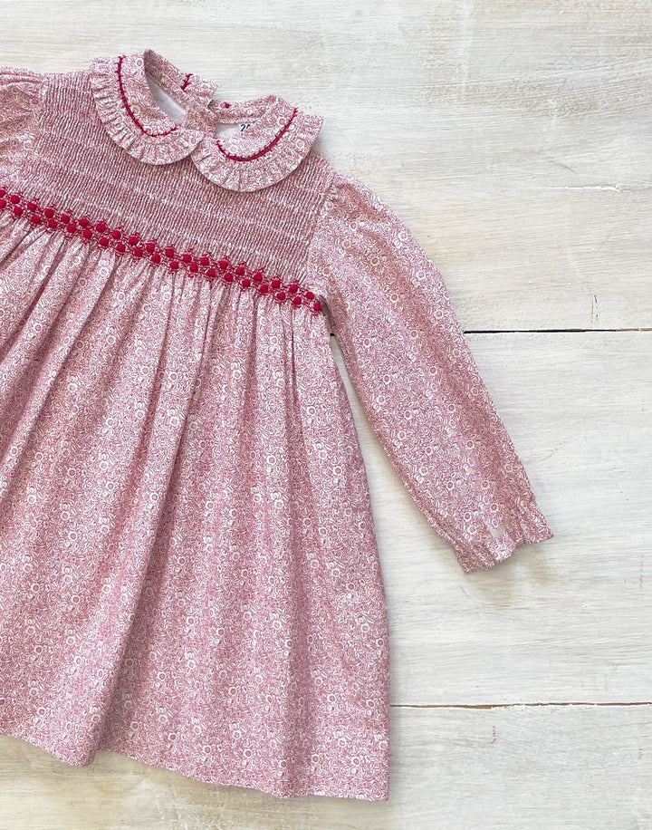 Vestido Punto Smock Isa – LadybugMX