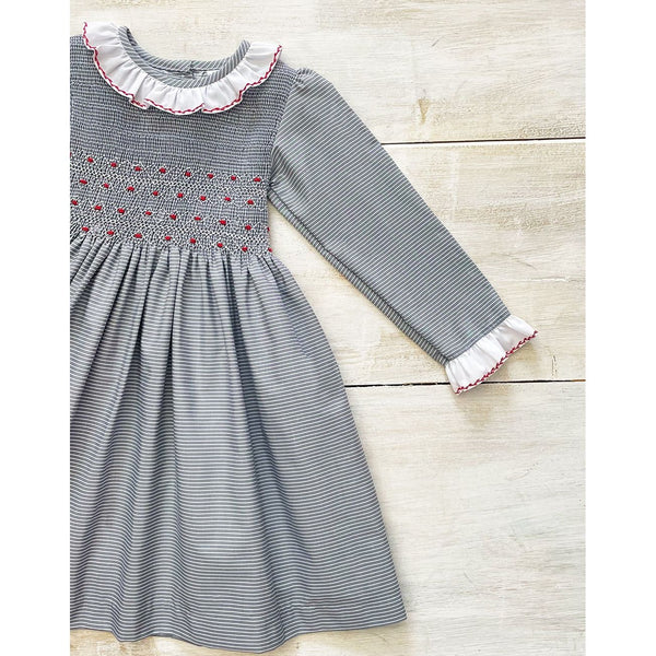 Ropa Vestido Punto Smock Regina