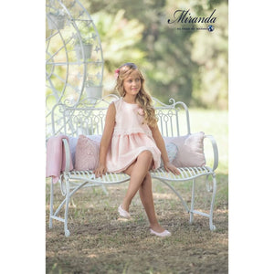 Vestido Rosa con Flores