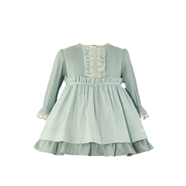 ROPA Vestido Victorian Era Blue