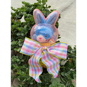 Temporada Pascua Pink Clear Funny Bunny