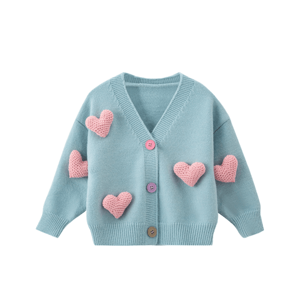 Top Blue Pink Hearts
