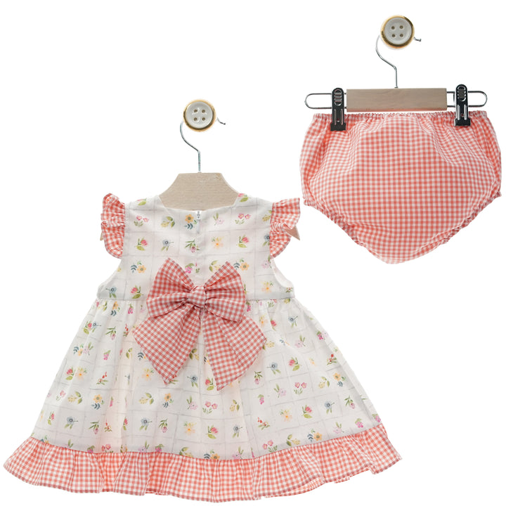 Vestido Bebé con Braguita Familia Flor de Lis