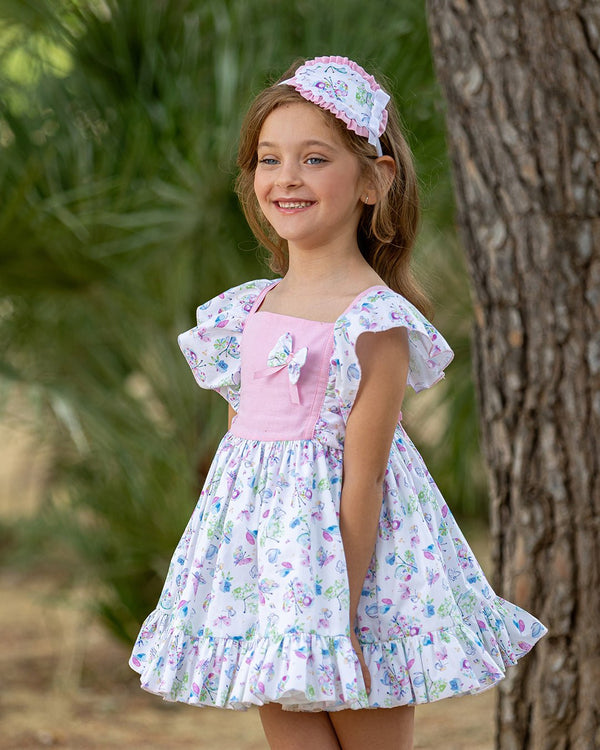 Vestido Colección Pastel Butterfly