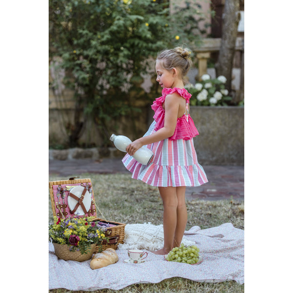 Vestido Infantil Familia Caracol