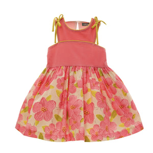 Vestido Infantil Familia Flora Estampado