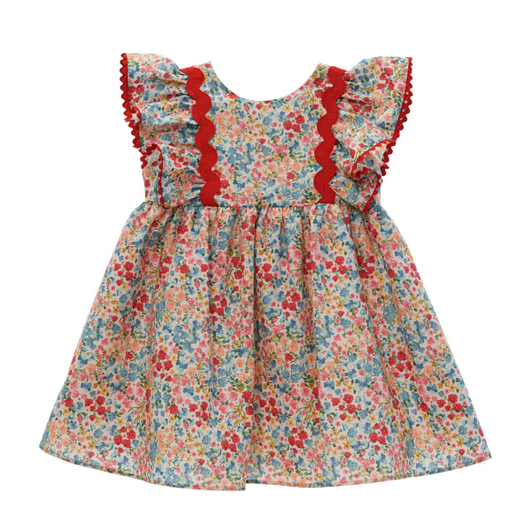 Vestido Infantil Familia Trafalgar Multicolor