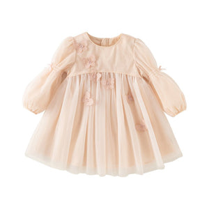 Vestido Light Pink Butterflies