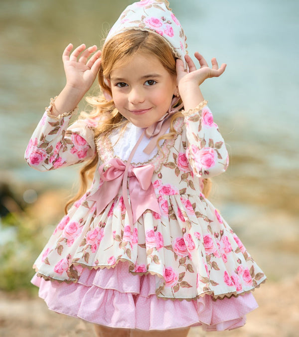 Vestido Little Kids Colección Marquesa sin Capota